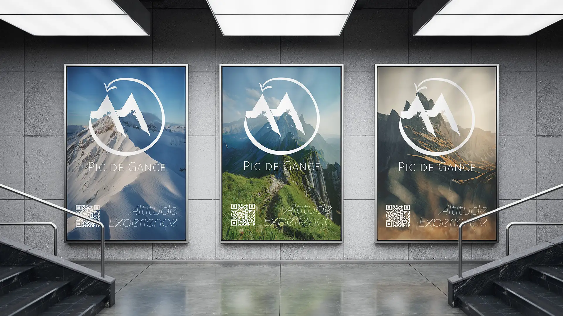 Identité visuelle d'une station de montagne
